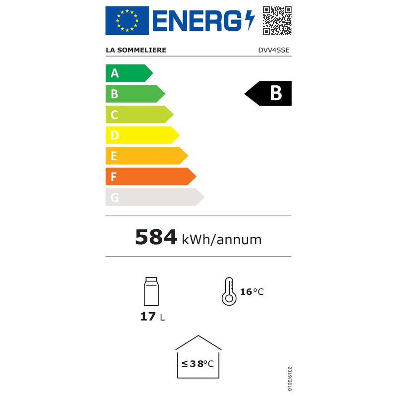 Elektronisk vinautomat DVV4SSE La Sommelière 4 flaskor
