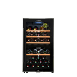Cave de service double compartiment ECS51.2Z 49 Bouteilles - La Sommelière