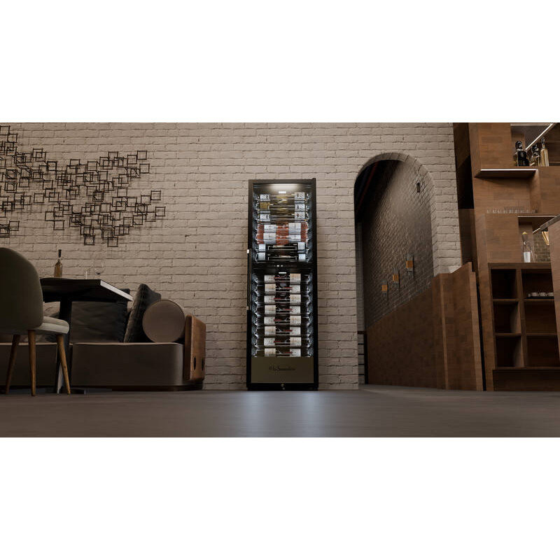 PRO160DZN La Sommelière: Double Zone Ageing Cellar - 152 Bottles